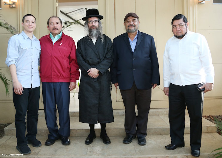 Presidete Daniel se reúne con rabino Yechiel Zayde